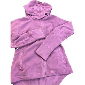Bench Jacket Hoodie Womens Lilac Pink Size Large